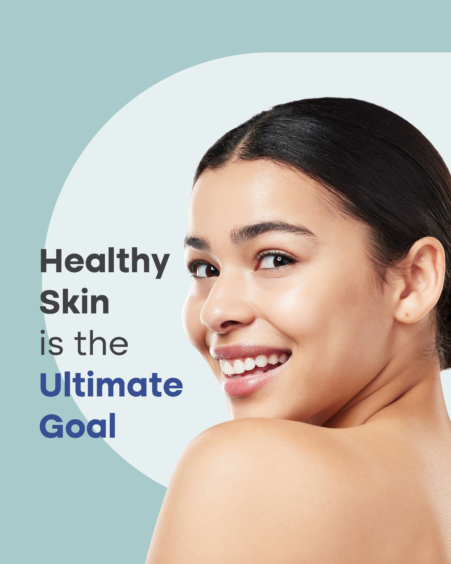 healthy skin social media post