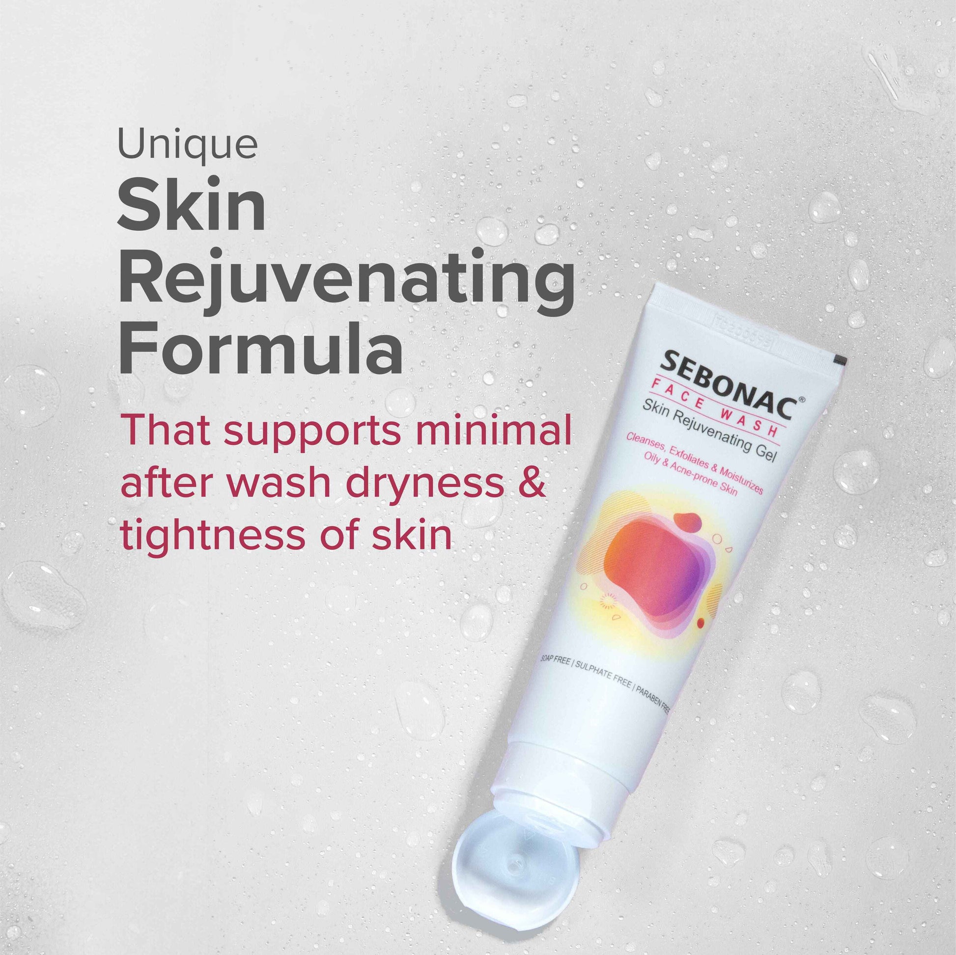 Sebonac Face Wash - Acne & Oil Control - DreamyDerma