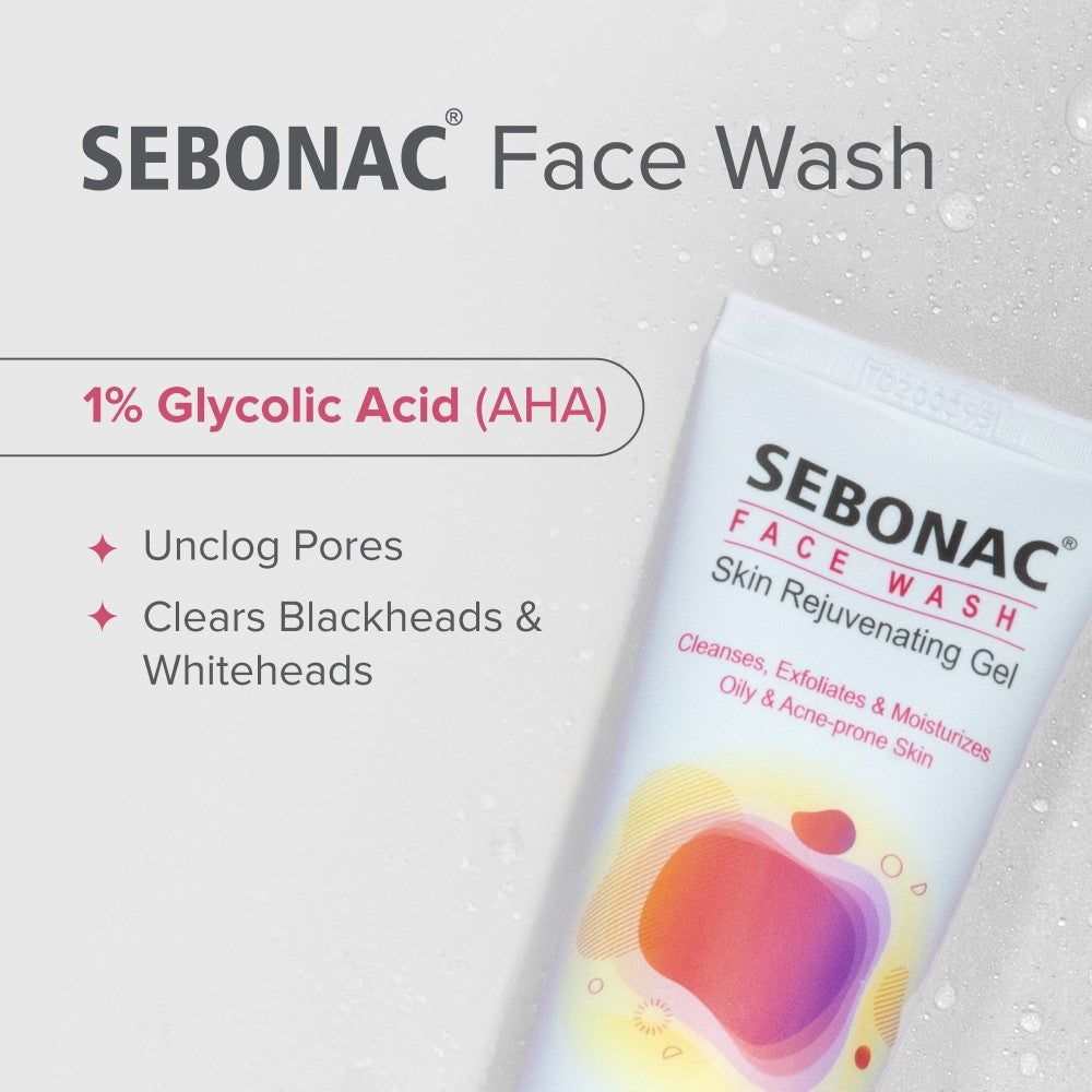 Sebonac Face Wash - Acne & Oil Control - DreamyDerma