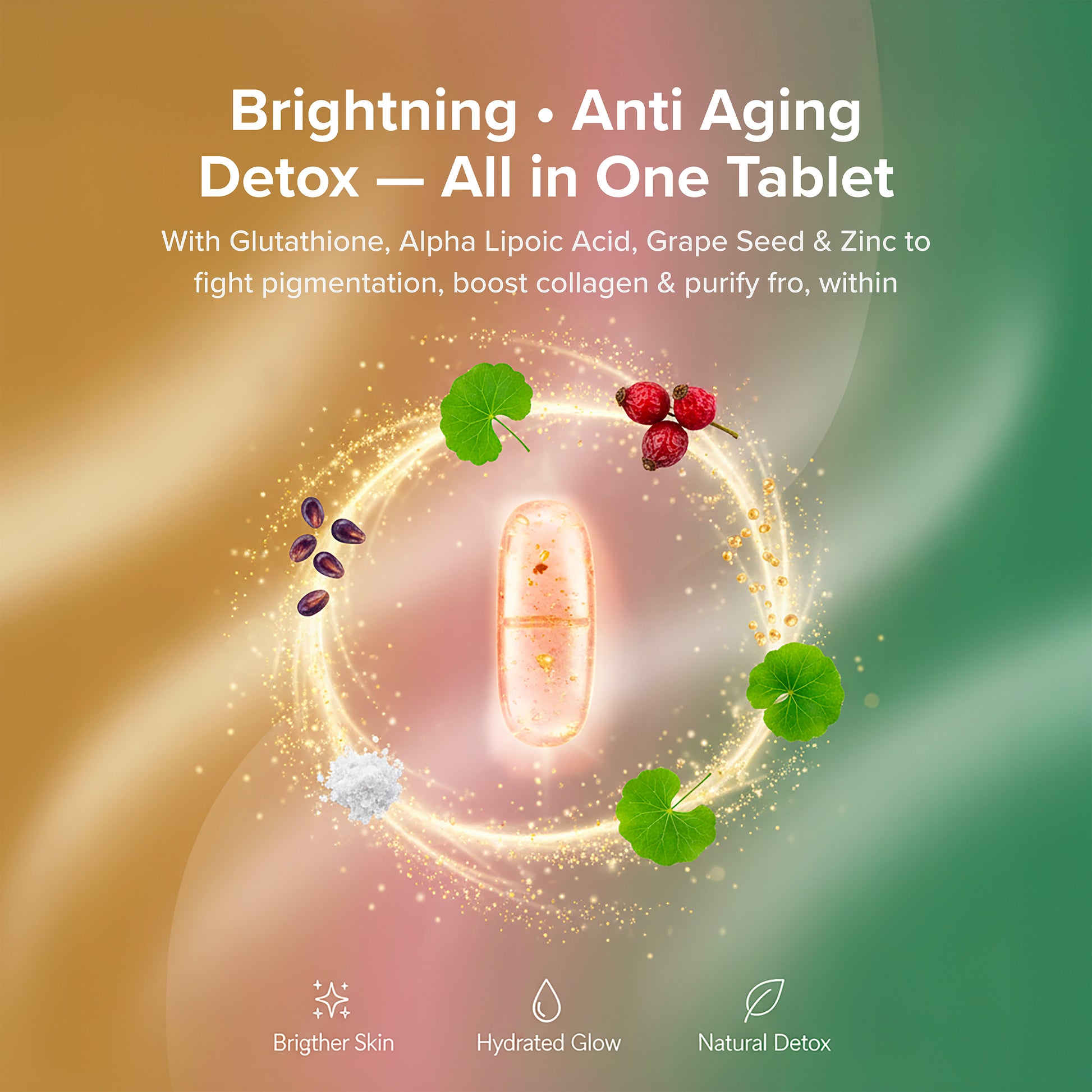 Glothione Skin Brightening, Antioxidant, Anti-Aging, Collagen Booster DreamyDerma Glothione Skin Brightening, Antioxidant, Anti-Aging, Collagen Booster DreamyDerma
