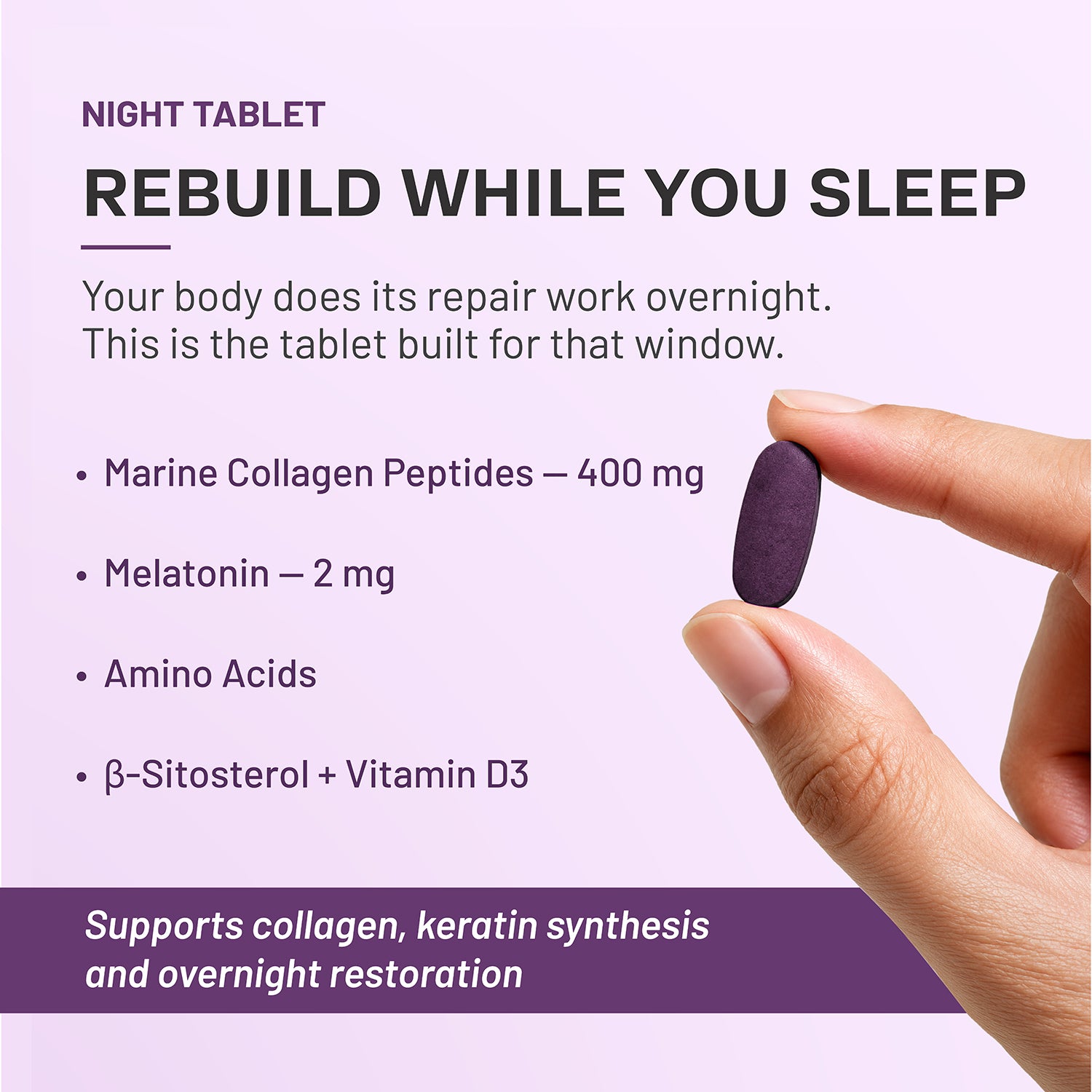 Keraboost 360 Fe | 24-Hour Circadian Hair Nutrition with Iron