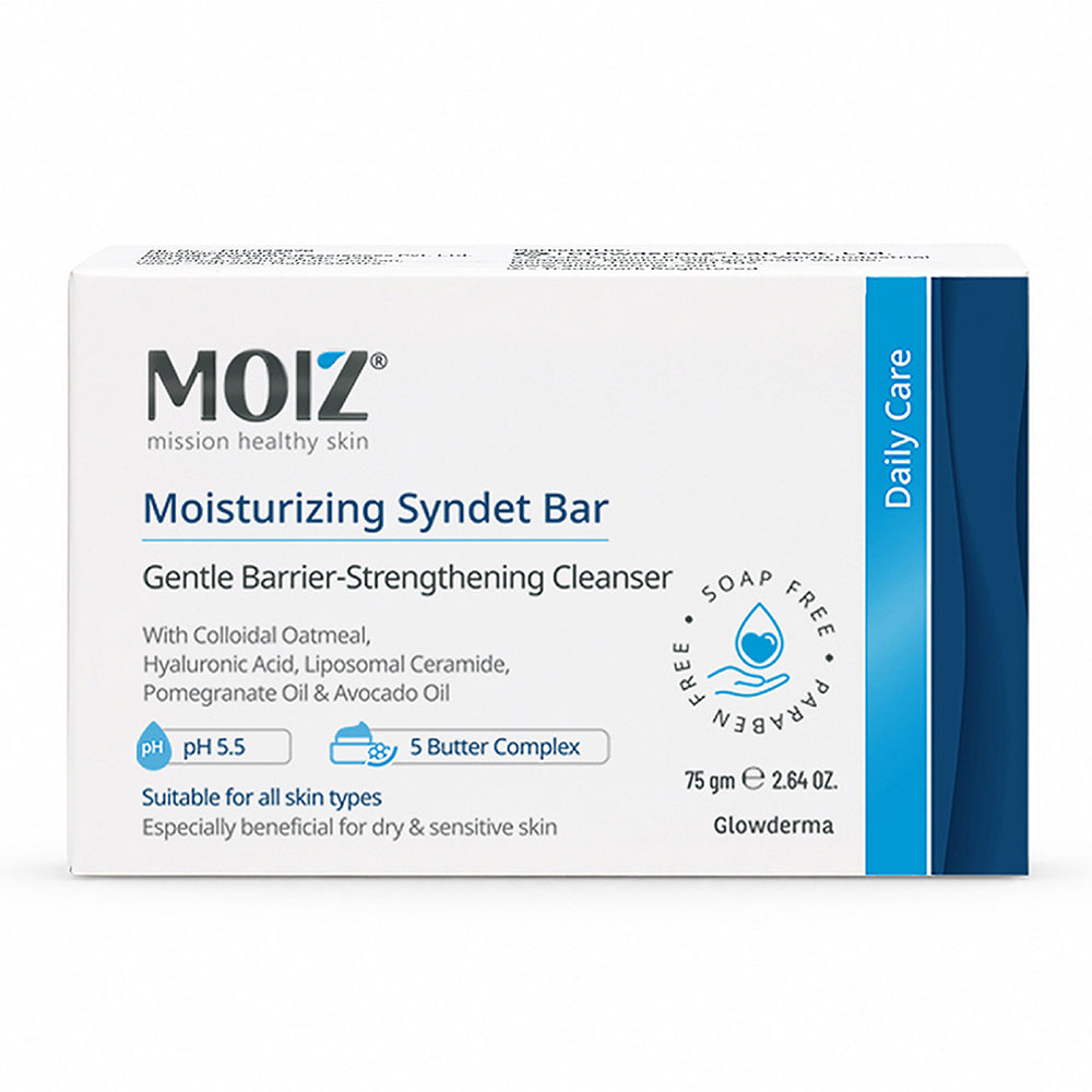 Moiz Moisturizing Syndet Bar - pH Balanced