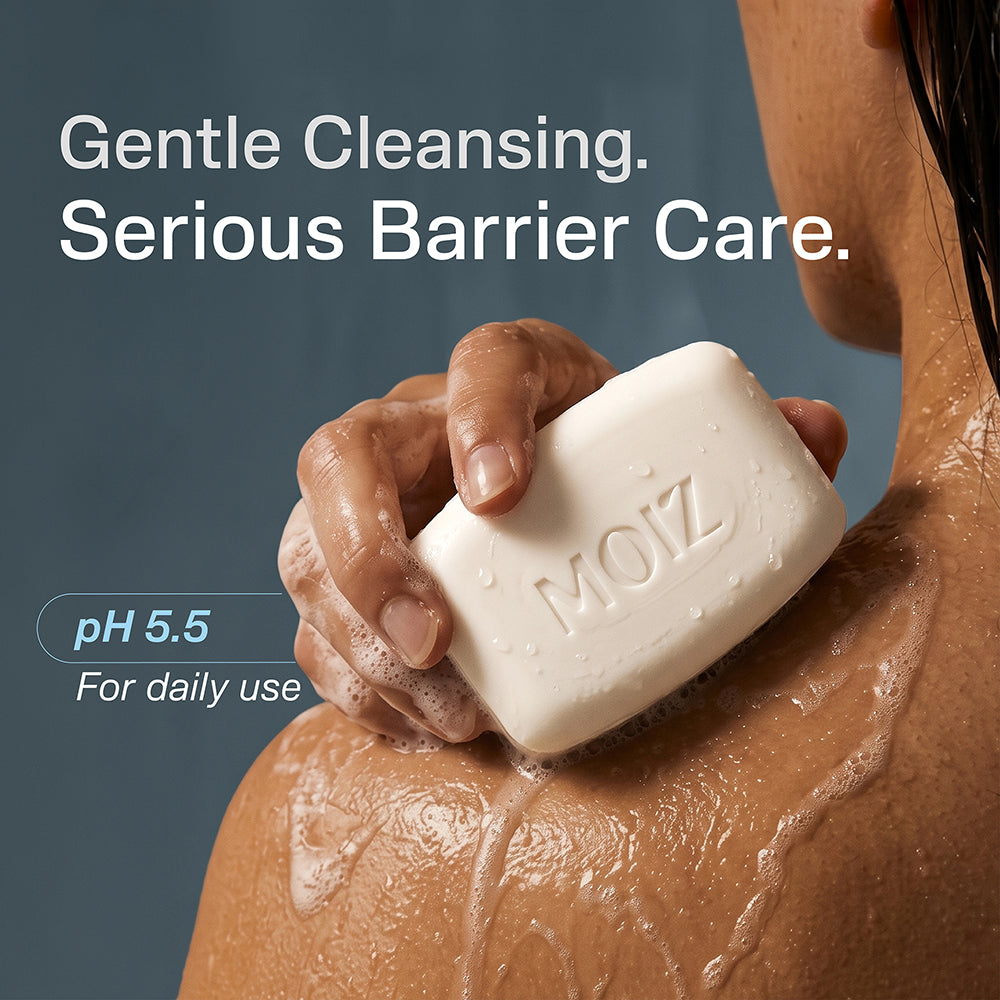 Moiz Moisturizing Syndet Bar - pH Balanced