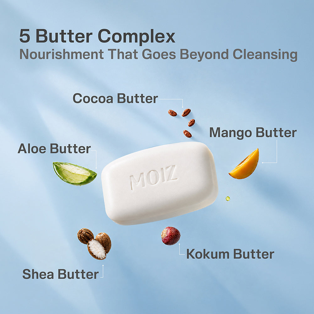 Moiz Moisturizing Syndet Bar - pH Balanced