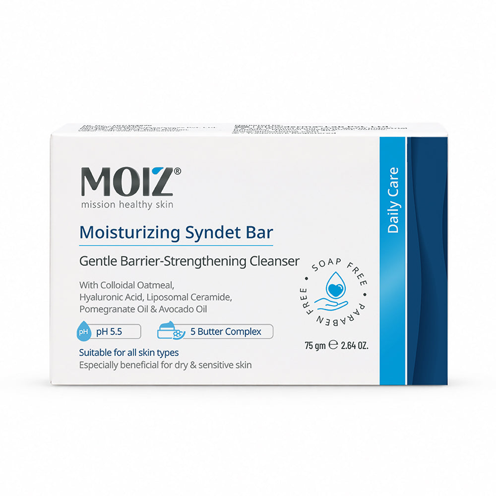Moiz Moisturizing Syndet Bar - pH Balanced