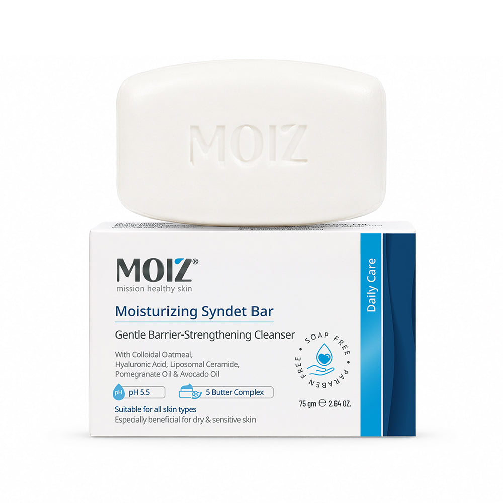 Moiz Moisturizing Syndet Bar - pH Balanced