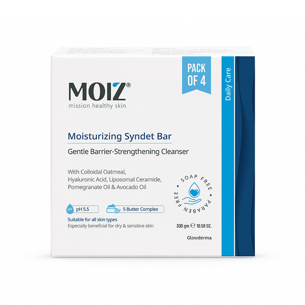 Moiz Moisturizing Syndet Bar - pH Balanced