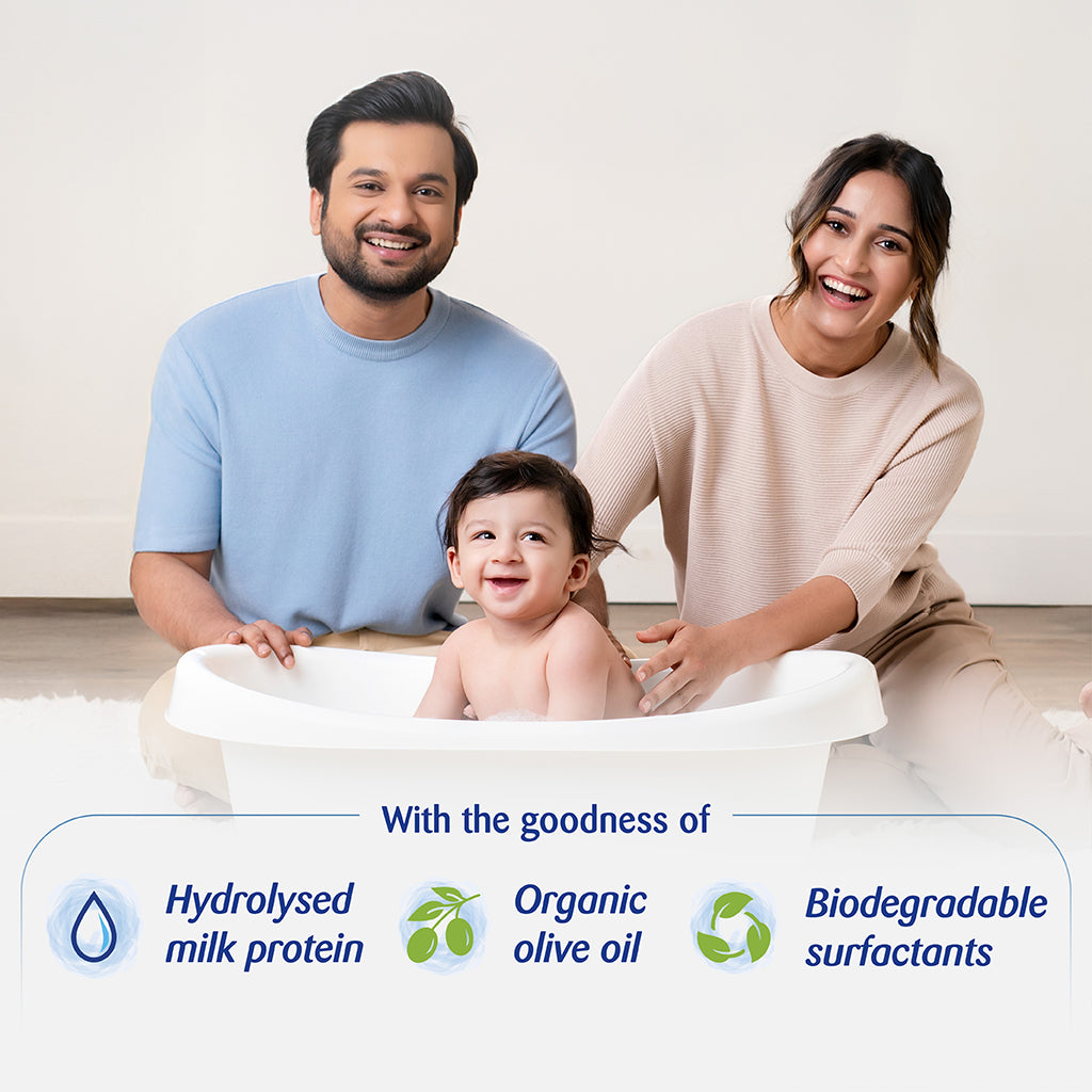 Sanosan Baby Bath & Shampoo -  2-in-1 Gentle Cleanser