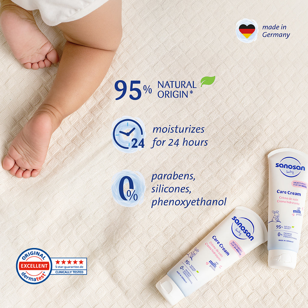 Sanosan Baby Care Cream - Protection for Dry & Sensitive Skin