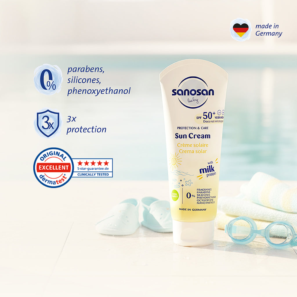 Sanosan Baby Sun Cream – SPF Protection for Delicate Skin