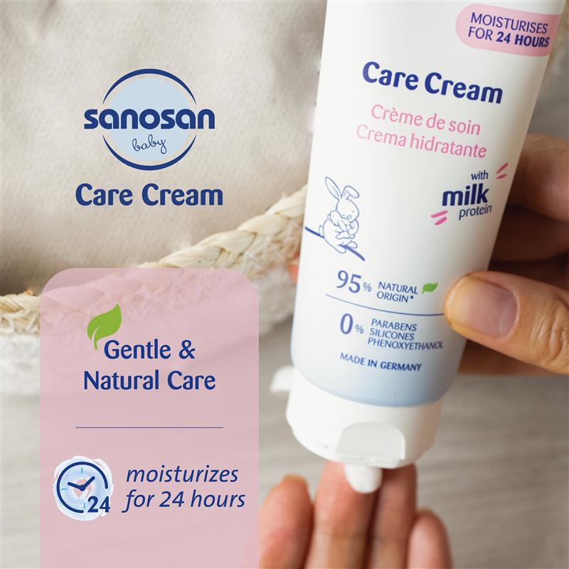 Sanosan Baby Care Cream - Protection for Dry & Sensitive Skin
